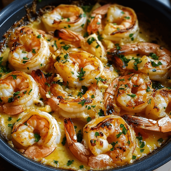 Magische gebackene Garnelen in Zitronen-Butter-Sauce